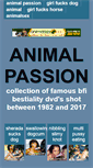 Mobile Screenshot of animalpassion.com